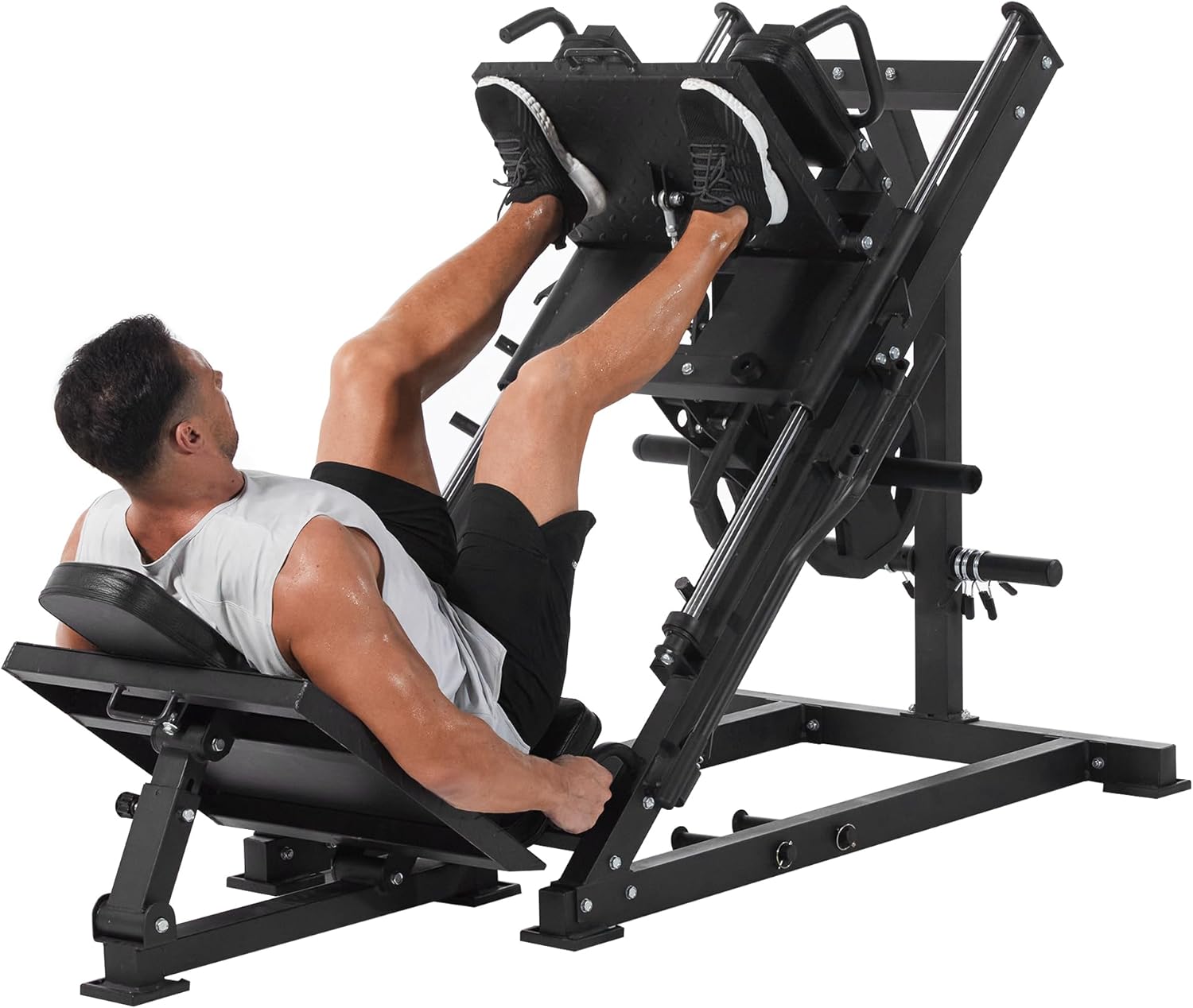 Series Leg Press Hack Squat & Calf Raise - Image 2