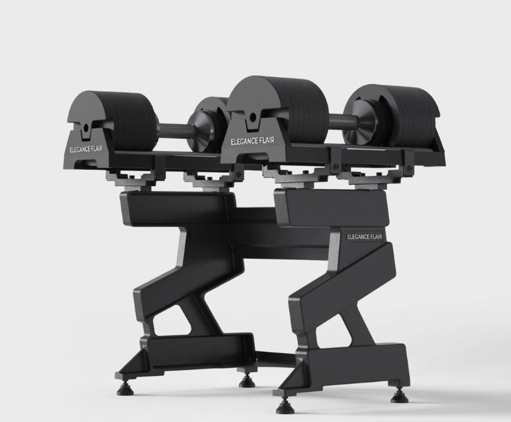 Elegance Flair 40kg Adjustable Dumbbells - Image 2