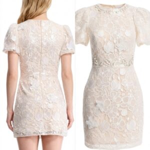 Elsie Floral Lace Minidress