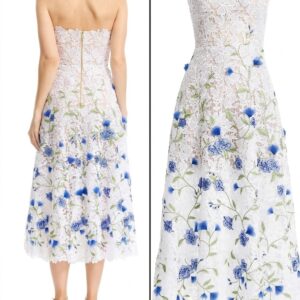 Kailyn Floral Lace Cocktail Dress