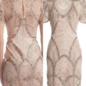 Lee Embellished Body-Con Minidress