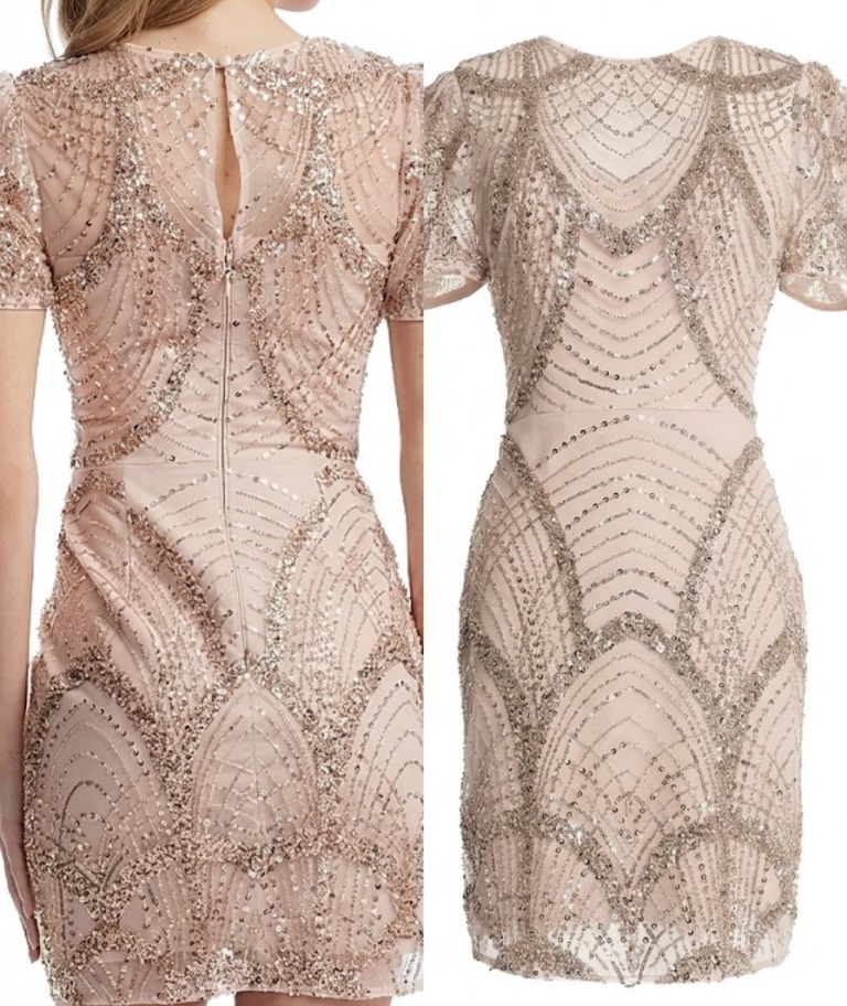 Lee Embellished Body-Con Minidress