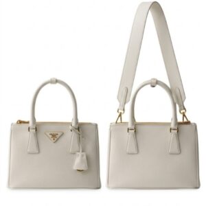 Small Galleria Saffiano Leather Top Handle Bag