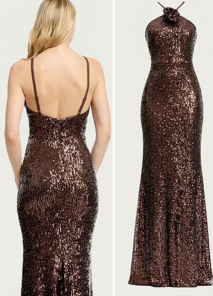 Noemi Sequin Mermaid Gown