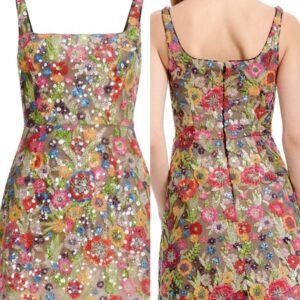 Women’s Devi Floral Embellished Minidress